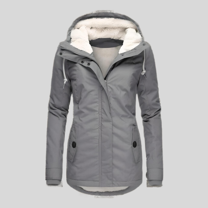 Christin | Women’s Long Waterproof Winter Coat with Hood