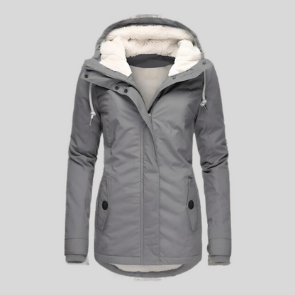 Christin | Women’s Long Waterproof Winter Coat with Hood