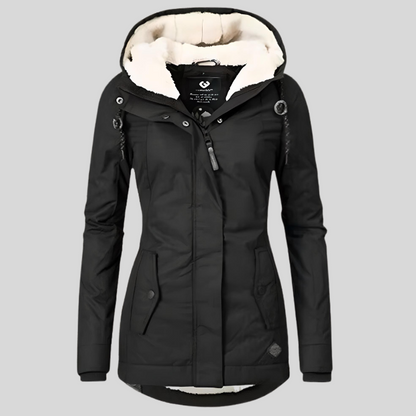 Christin | Women’s Long Waterproof Winter Coat with Hood