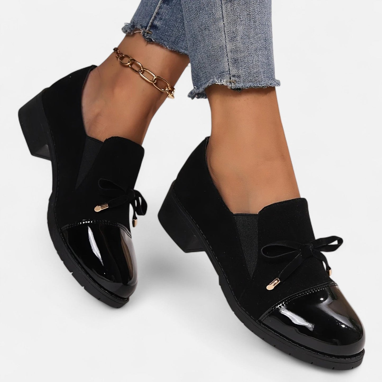 Belmara | Women’s Retro Bowknot Loafers
