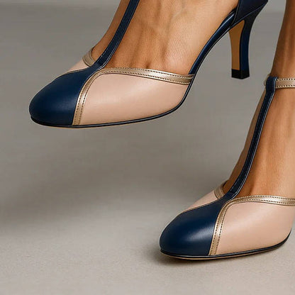 Serelis | Women’s Vintage T-Strap Heels