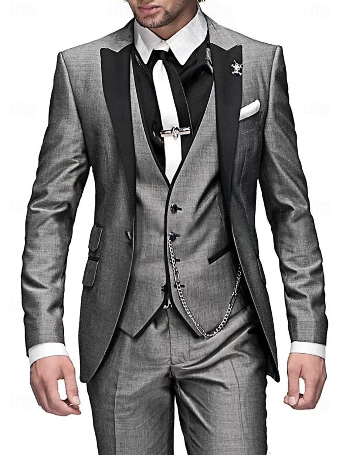 Toni | Men’s 3-Piece Linen Suit Set