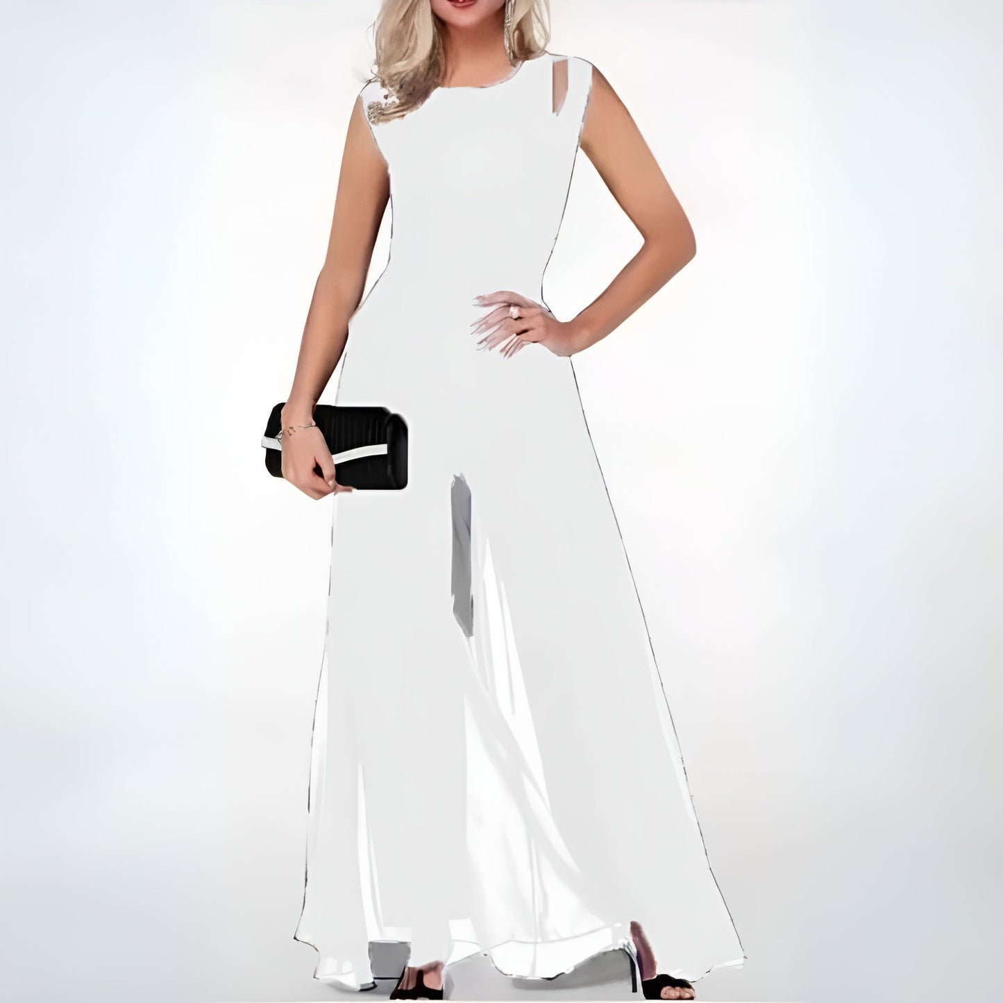 Whitley | Women’s Sleeveless Wide‑Leg Summer Jumpsuit