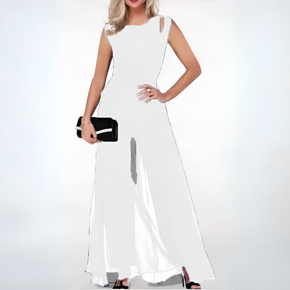 Whitley | Women’s Sleeveless Wide‑Leg Summer Jumpsuit