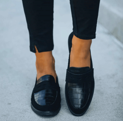 Zaviera | Women’s Luxury Leather Loafers – Timeless Comfort