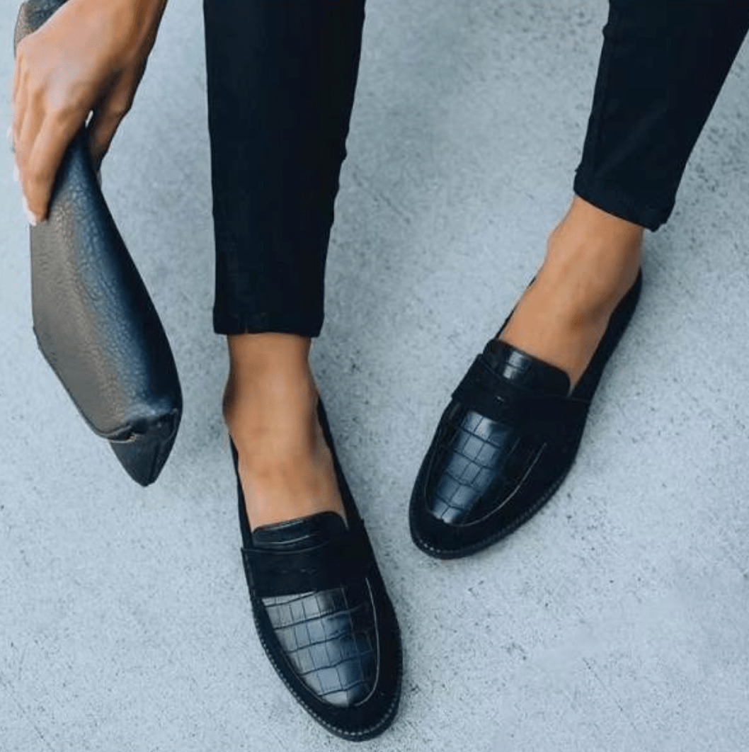 Zaviera | Women’s Luxury Leather Loafers – Timeless Comfort