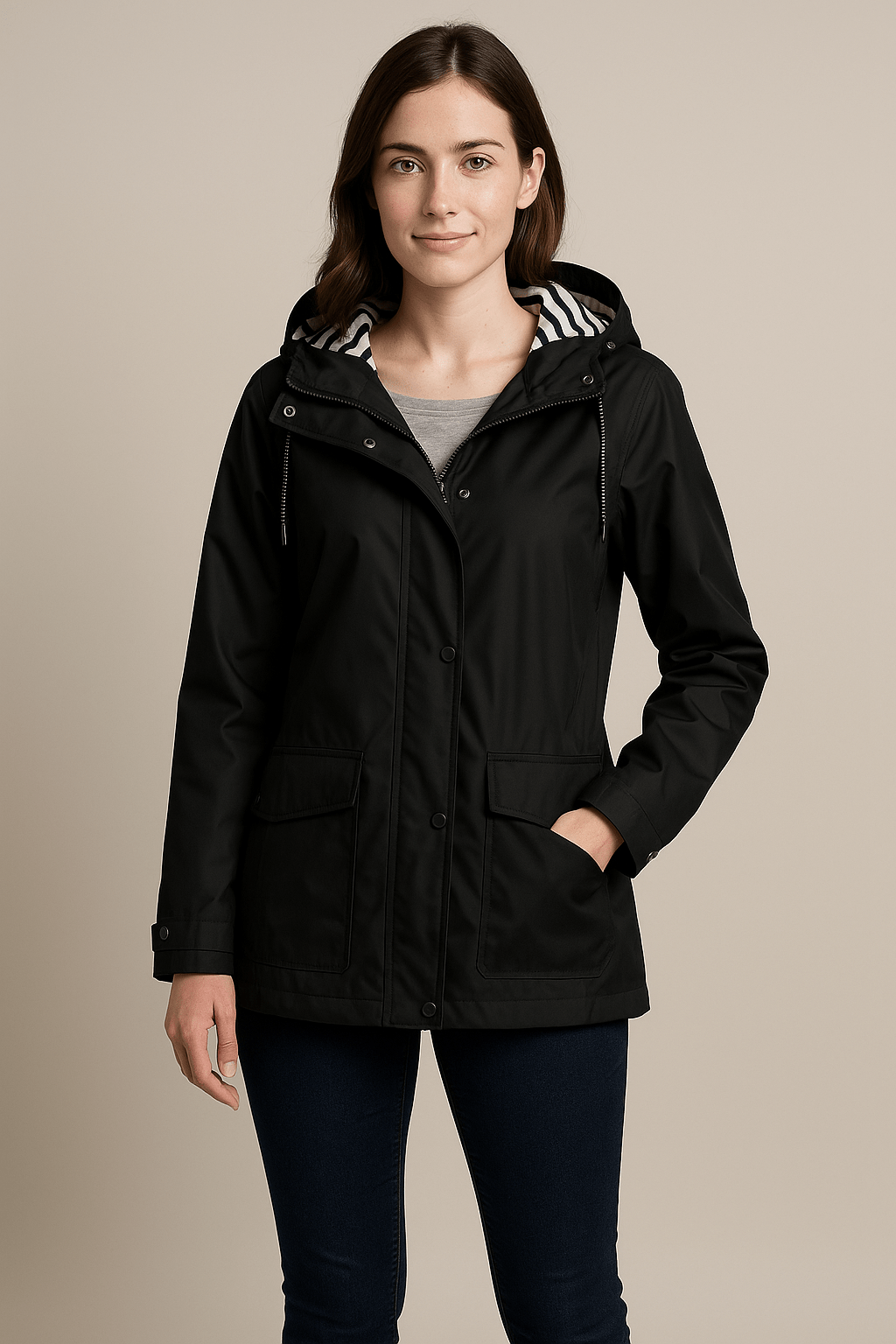 Zanella | Women’s Mid‑Length Water‑Resistant Raincoat