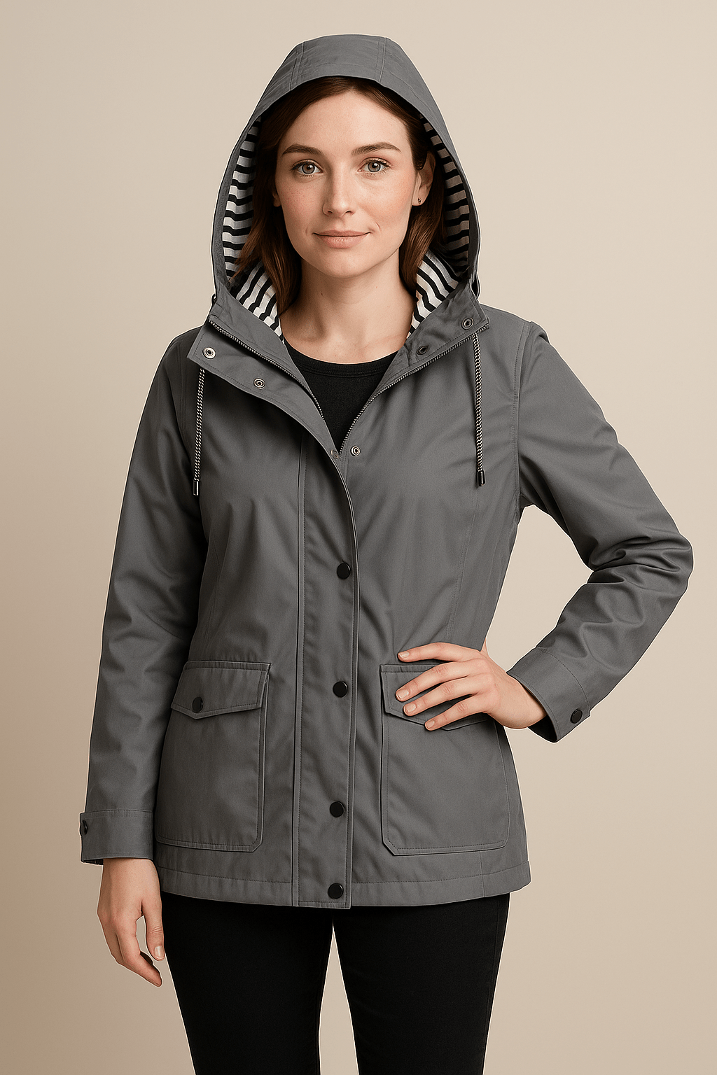 Zanella | Women’s Mid‑Length Water‑Resistant Raincoat