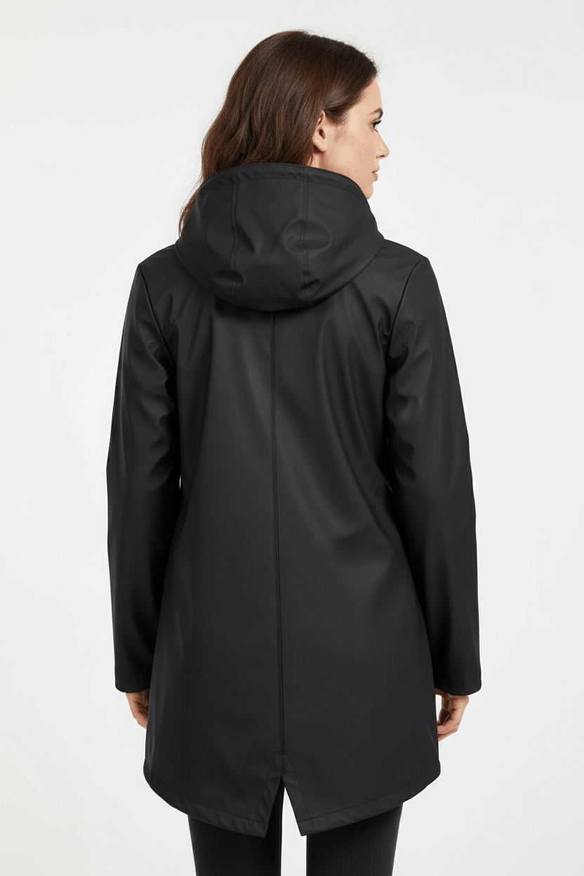 Zerina | Women’s Waterproof Fleece‑Lined Hooded Trench Coat