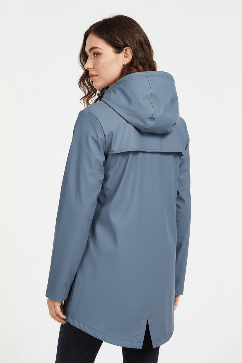 Zerina | Women’s Waterproof Fleece‑Lined Hooded Trench Coat