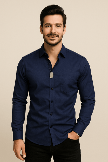 Yardley | Men’s Long‑Sleeve Breathable Stretch Shirt