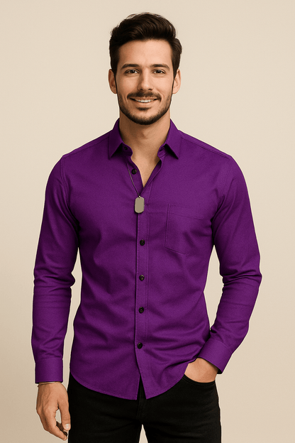 Yardley | Men’s Long‑Sleeve Breathable Stretch Shirt