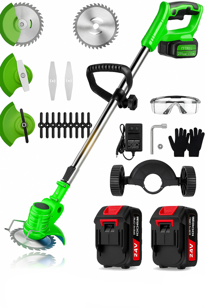 VerdePro | 4-in-1 Cordless Grass Trimmer