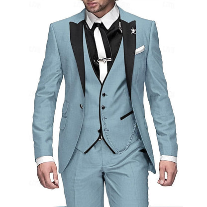 Toni | Men’s 3-Piece Linen Suit Set