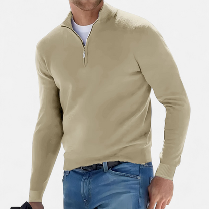 Caelus | Men’s Half-Zip Knitted Sweater