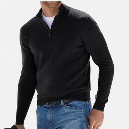 Caelus | Men’s Half-Zip Knitted Sweater