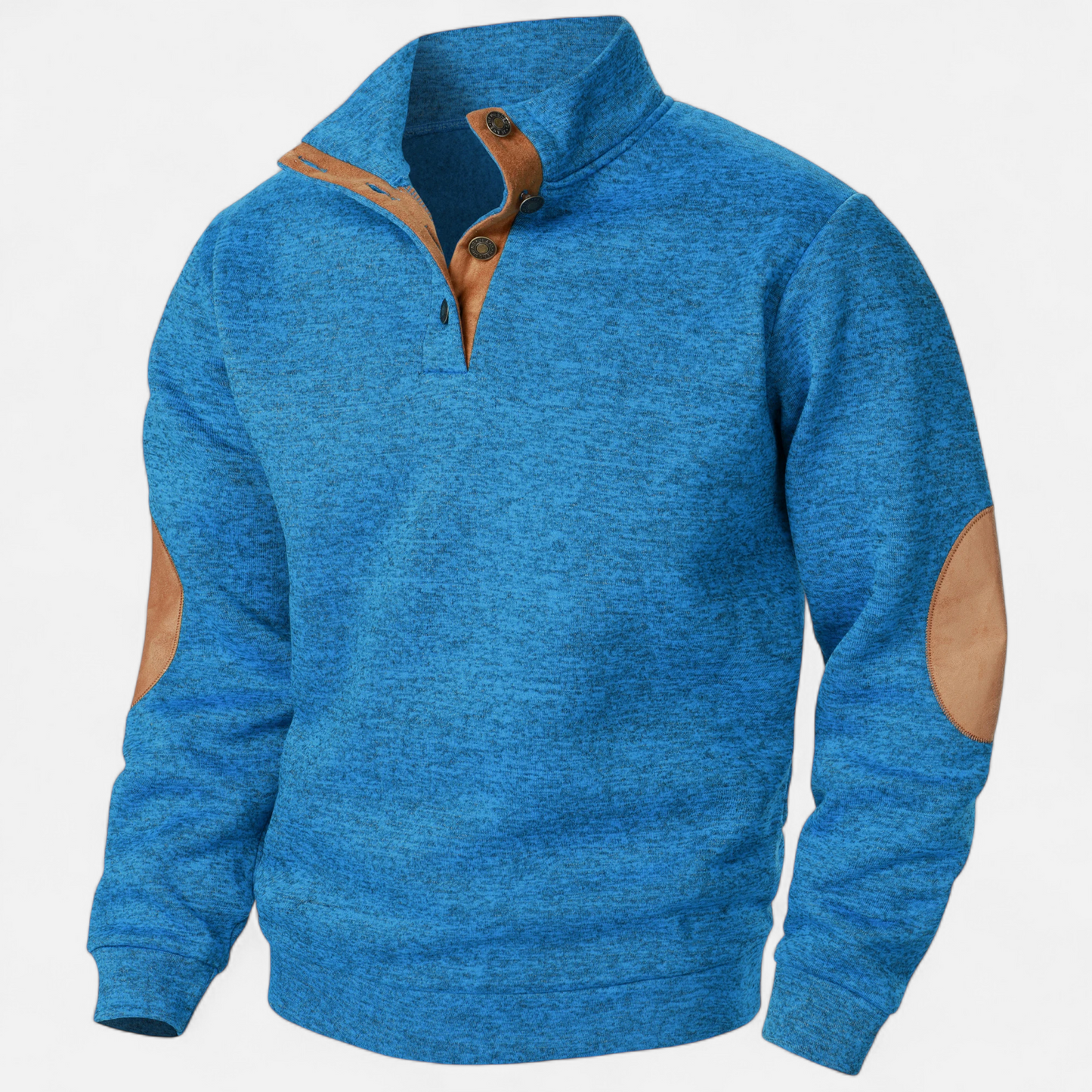 Corvane | Men’s Stand-Up Collar Knitted Sweater