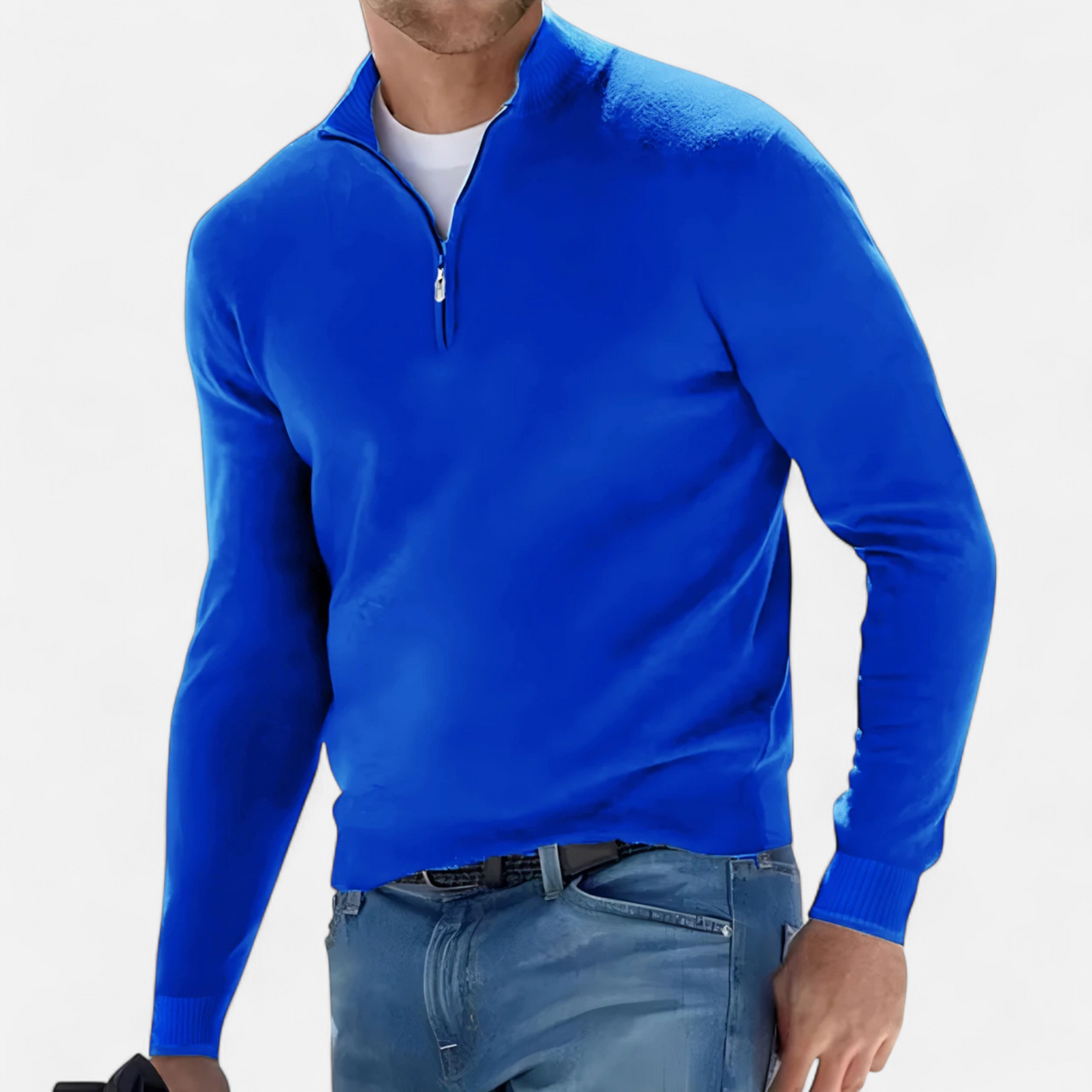 Caelus | Men’s Half-Zip Knitted Sweater