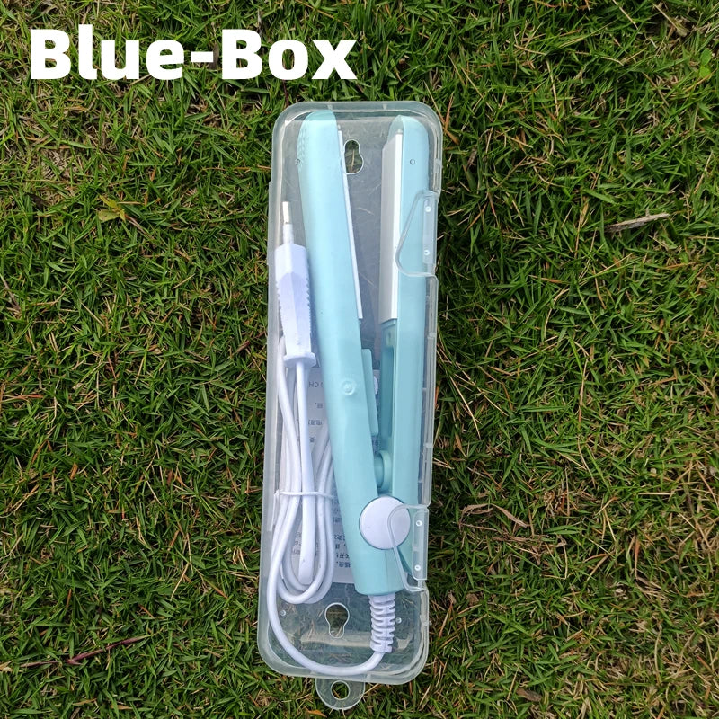 SilkStyle | 2-in-1 Mini Hair Curler & Straightener