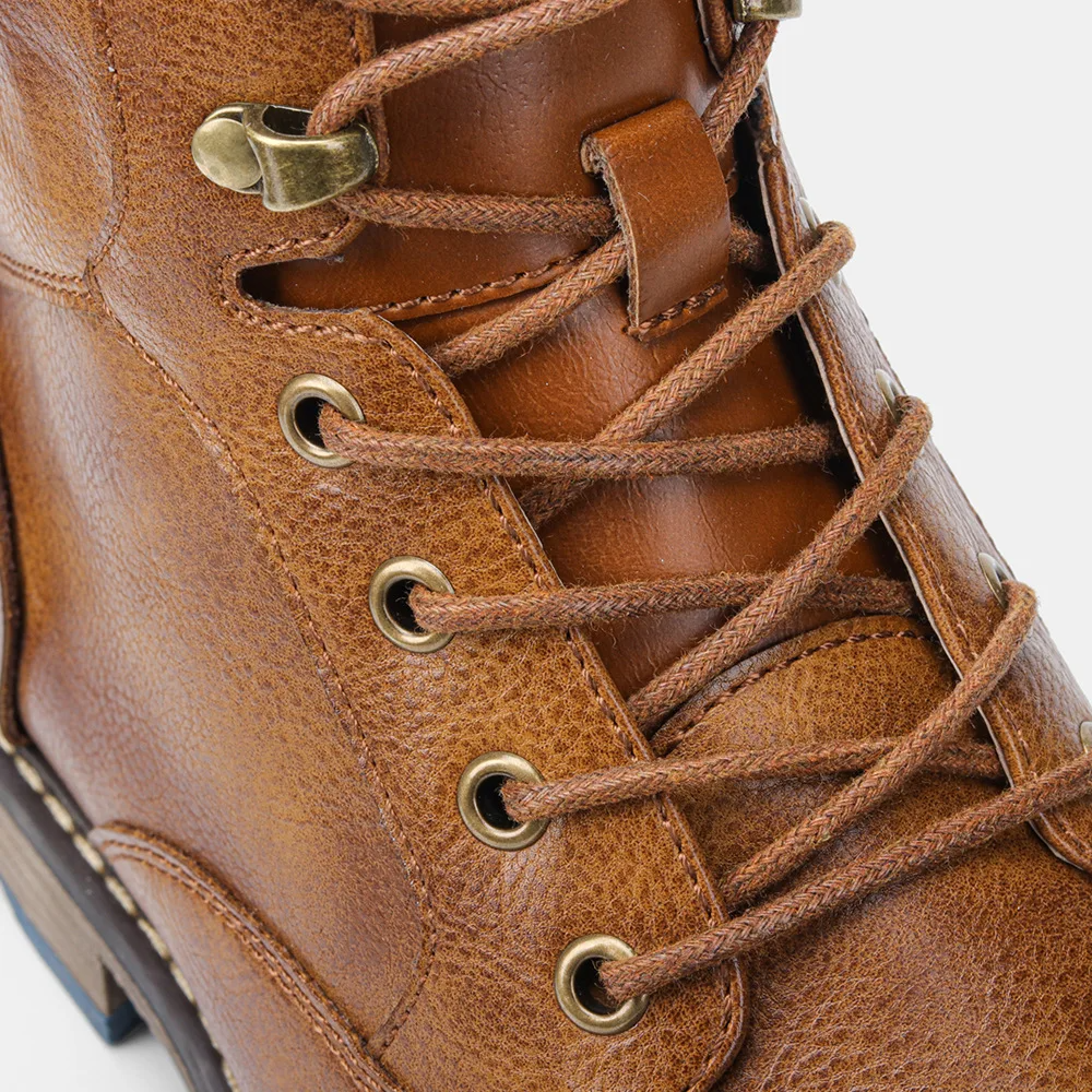 Coryne | Women’s Genuine Leather Lace-Up Boots