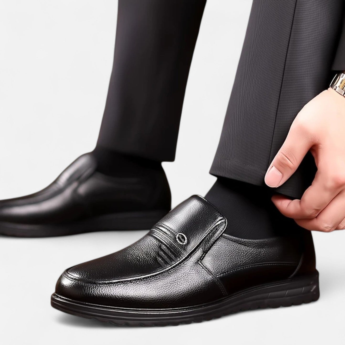 Valerio | Men’s Cow Leather Slip-On Loafers