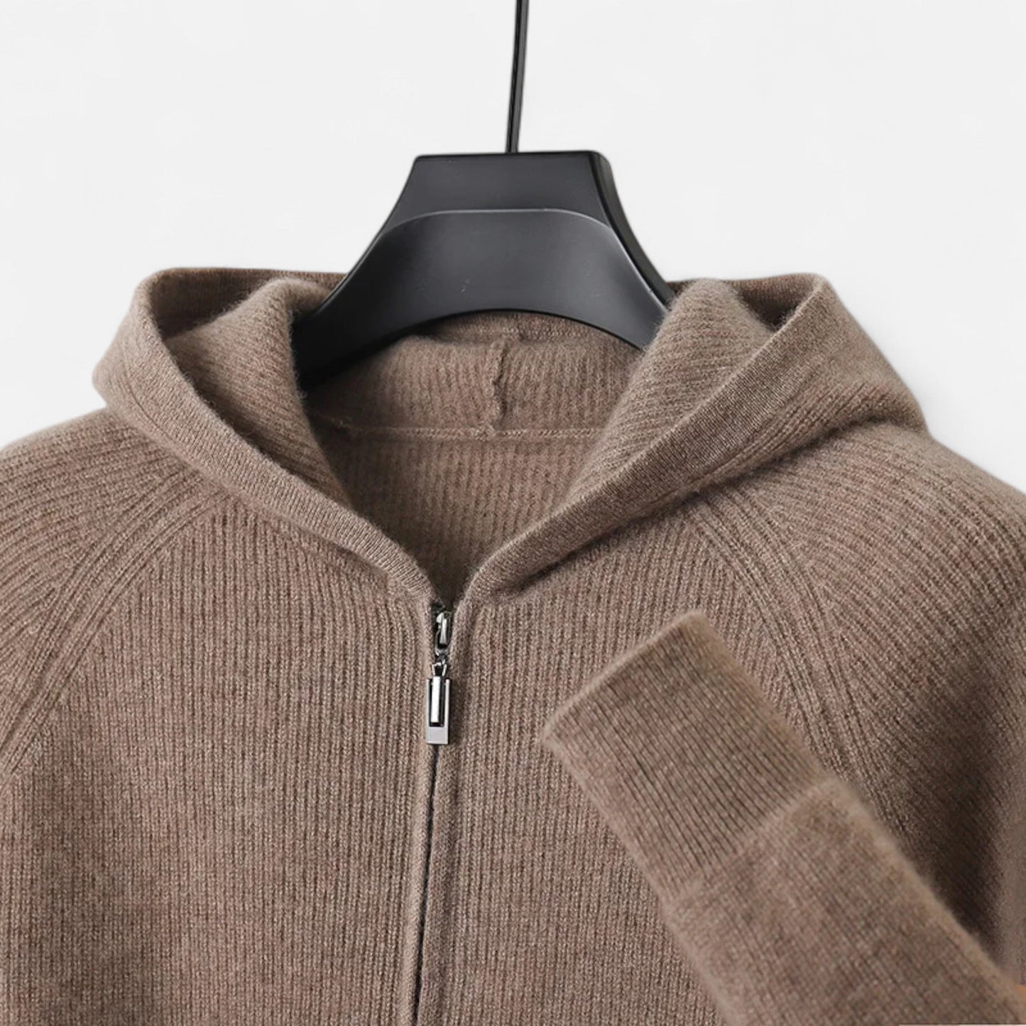 Alvion | Men’s Merino Wool Hooded Cardigan