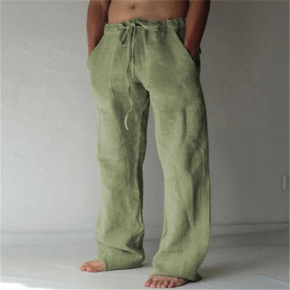 Wilhelm | Men’s Relaxed Linen Trousers