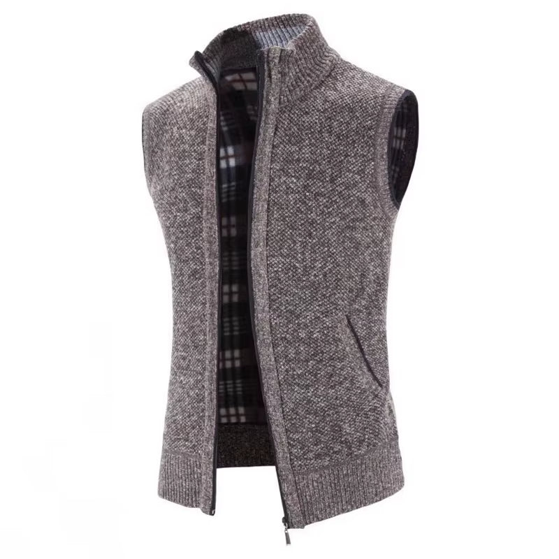 Zylen | Men’s Wool-Blend Knit Vest
