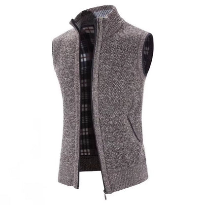 Zylen | Men’s Wool-Blend Knit Vest