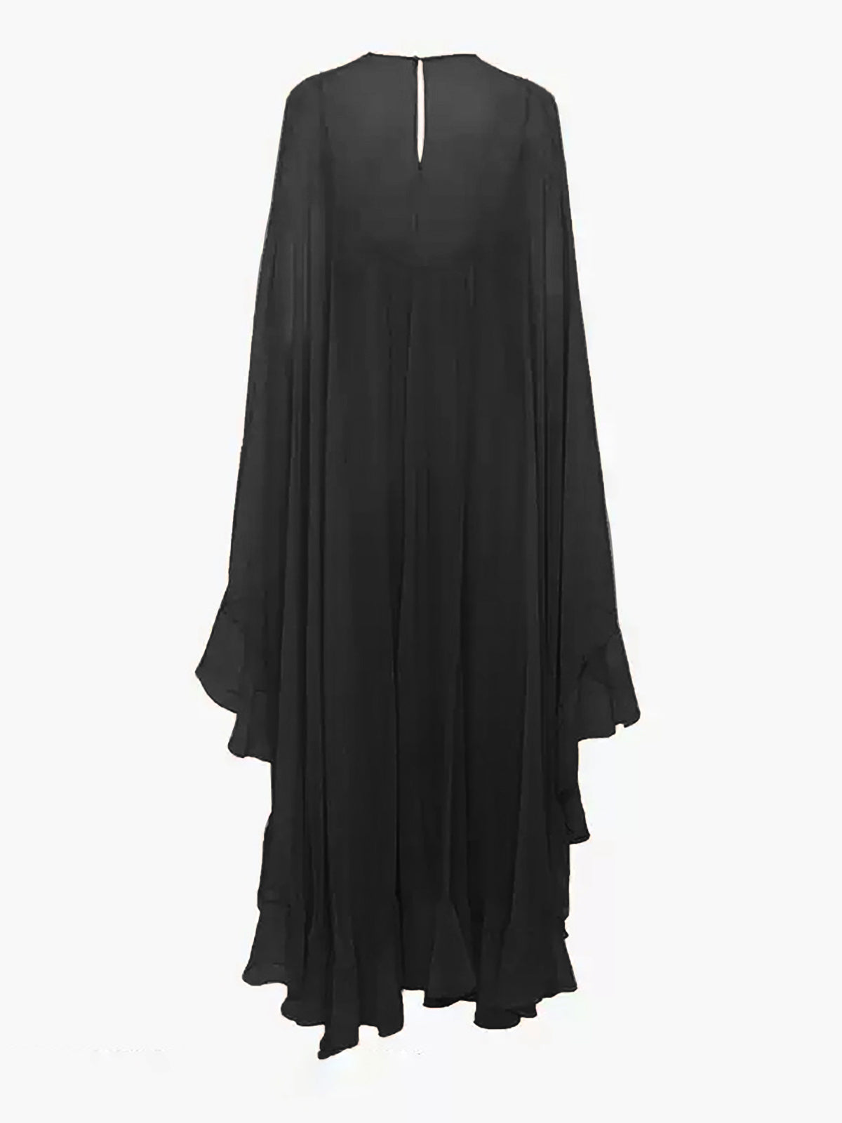 Celiora | Women’s Sheer Long-Sleeve Chiffon Maxi Dress