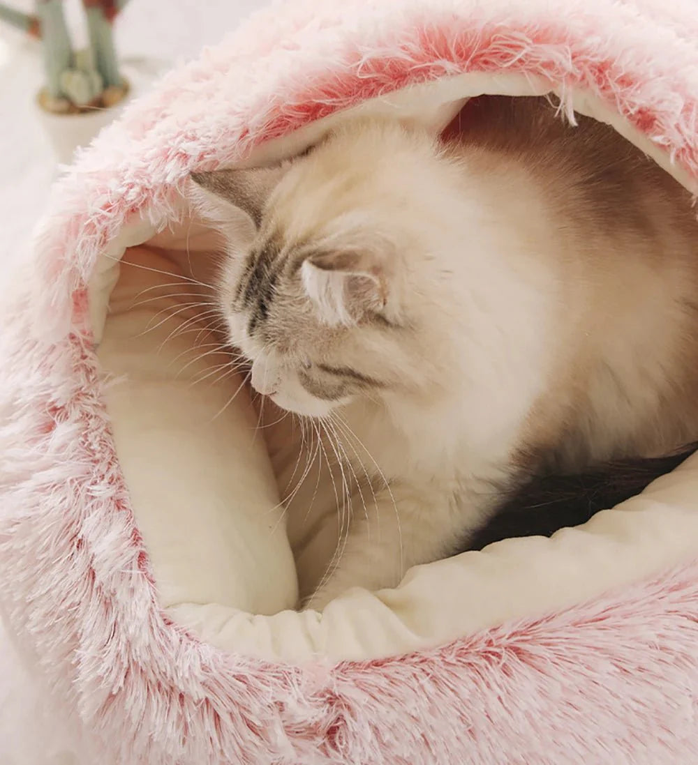 CozyNest | Calming Plush Pet Bed