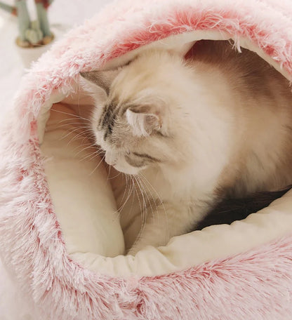 CozyNest | Calming Plush Pet Bed