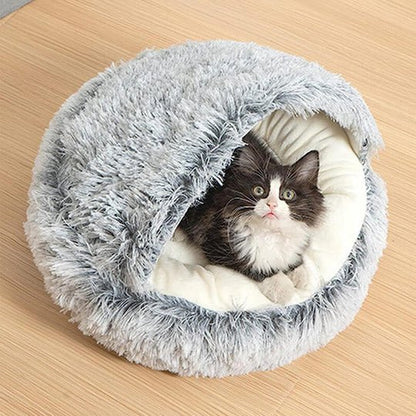 CozyNest | Calming Plush Pet Bed