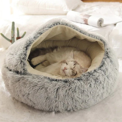 CozyNest | Calming Plush Pet Bed
