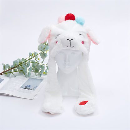 BunnyBounce | Plush Bunny Hat with Moving Ears