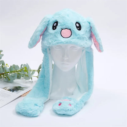 BunnyBounce | Plush Bunny Hat with Moving Ears
