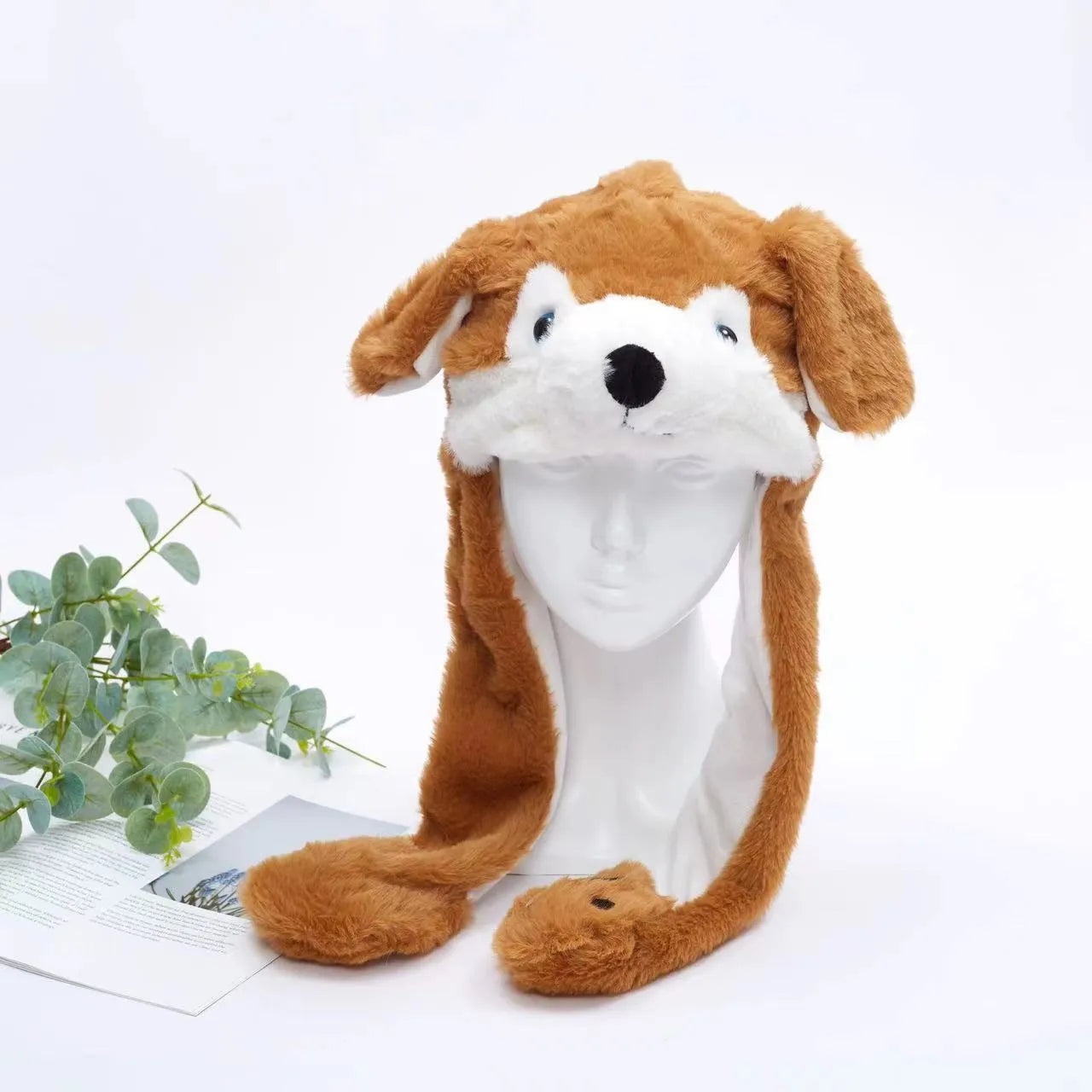 BunnyBounce | Plush Bunny Hat with Moving Ears