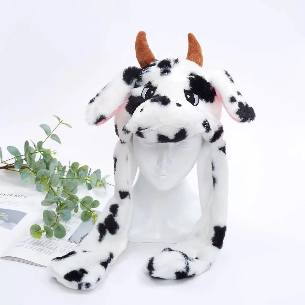 BunnyBounce | Plush Bunny Hat with Moving Ears