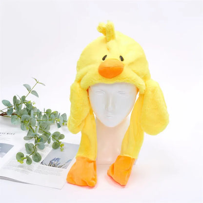 BunnyBounce | Plush Bunny Hat with Moving Ears