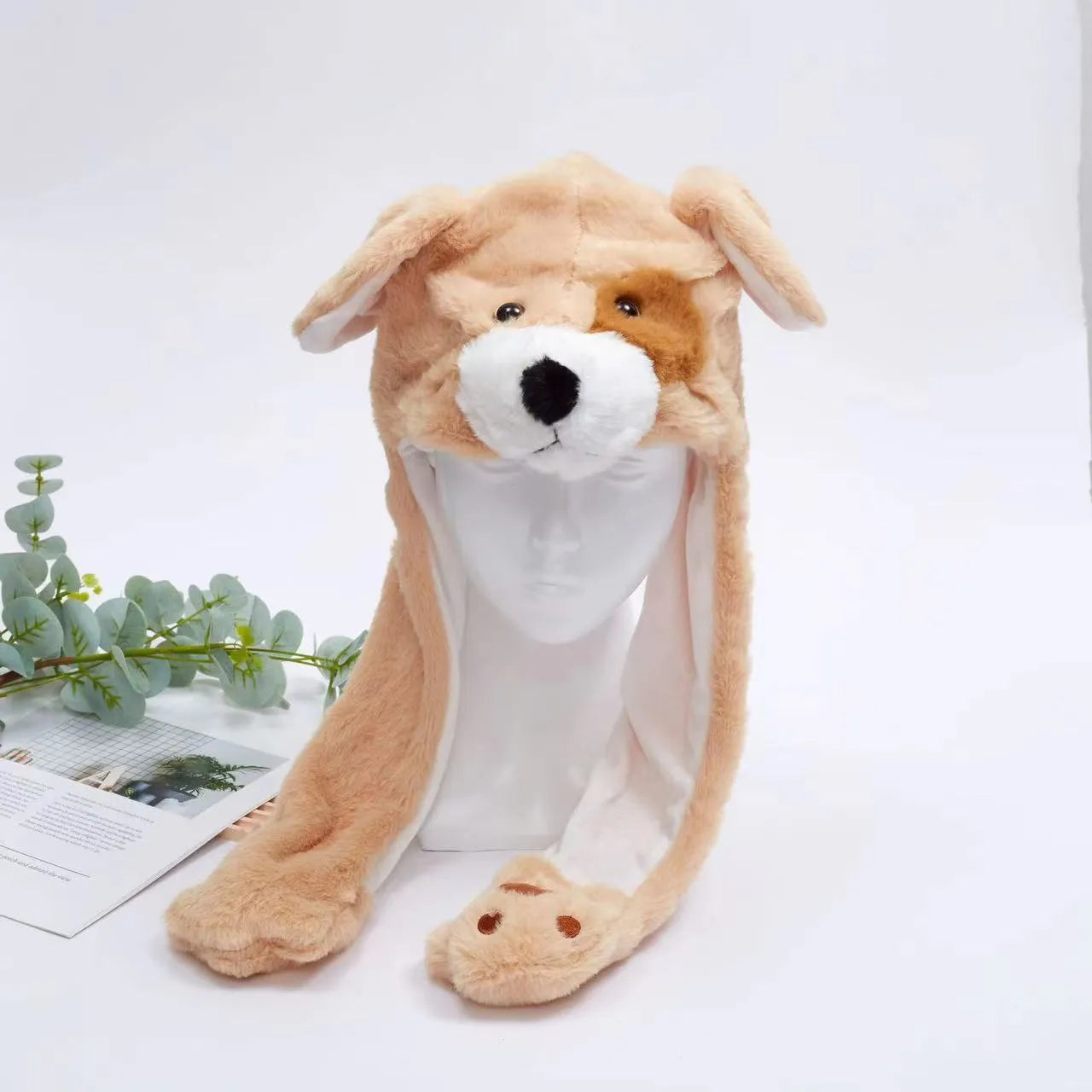 BunnyBounce | Plush Bunny Hat with Moving Ears