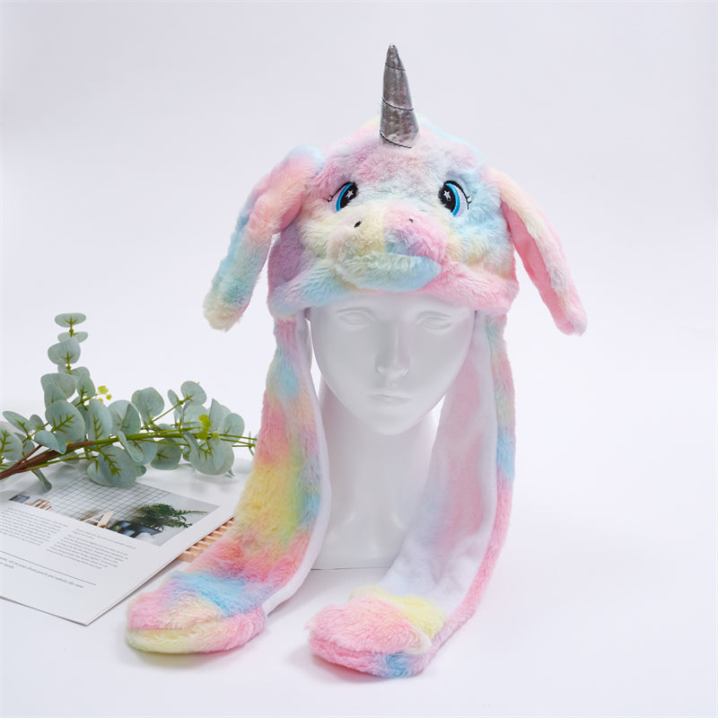 BunnyBounce | Plush Bunny Hat with Moving Ears