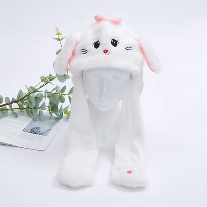 BunnyBounce | Plush Bunny Hat with Moving Ears