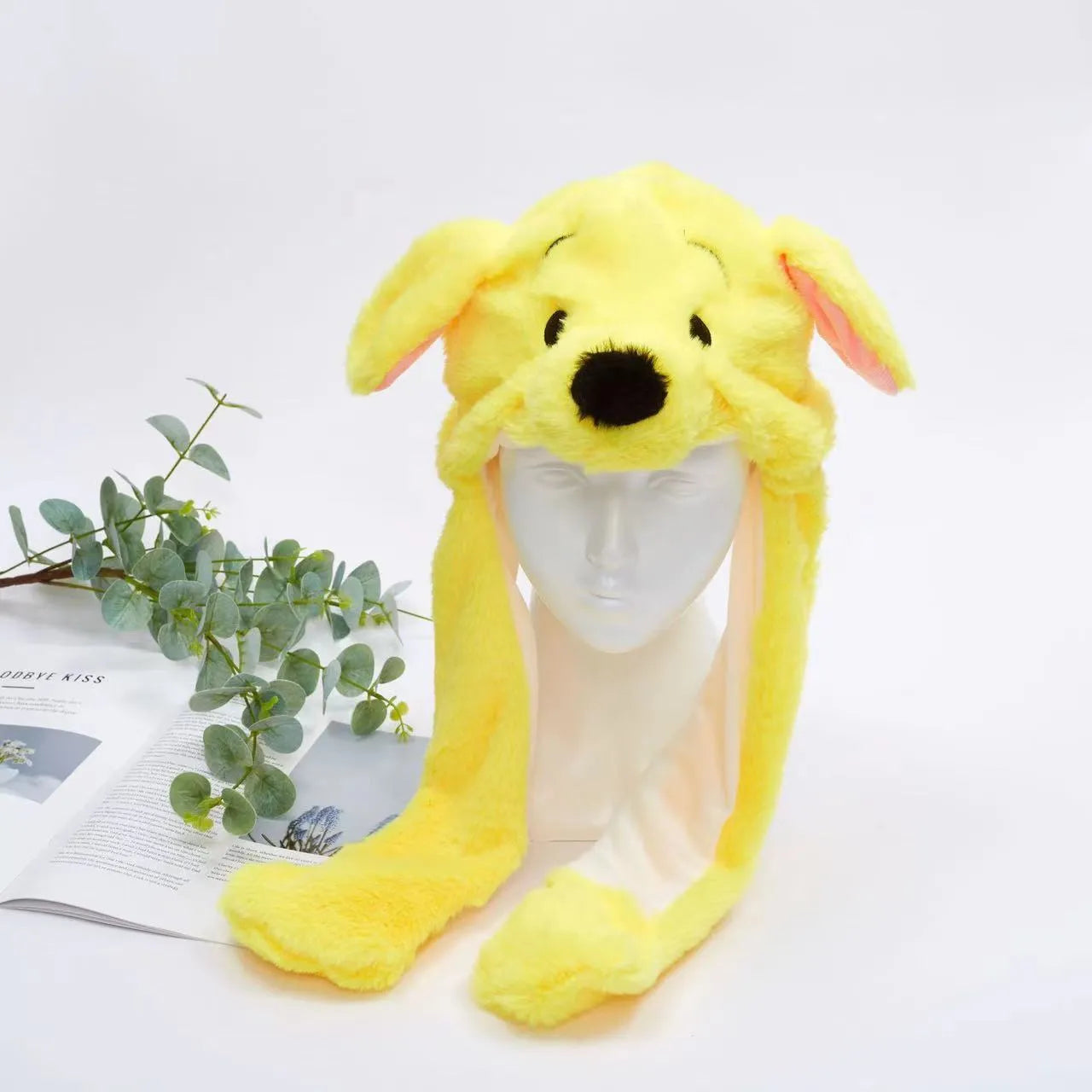 BunnyBounce | Plush Bunny Hat with Moving Ears