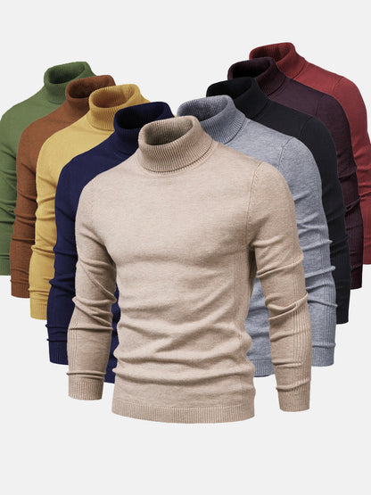 Bricen | Men’s Premium Cotton Turtleneck Sweater