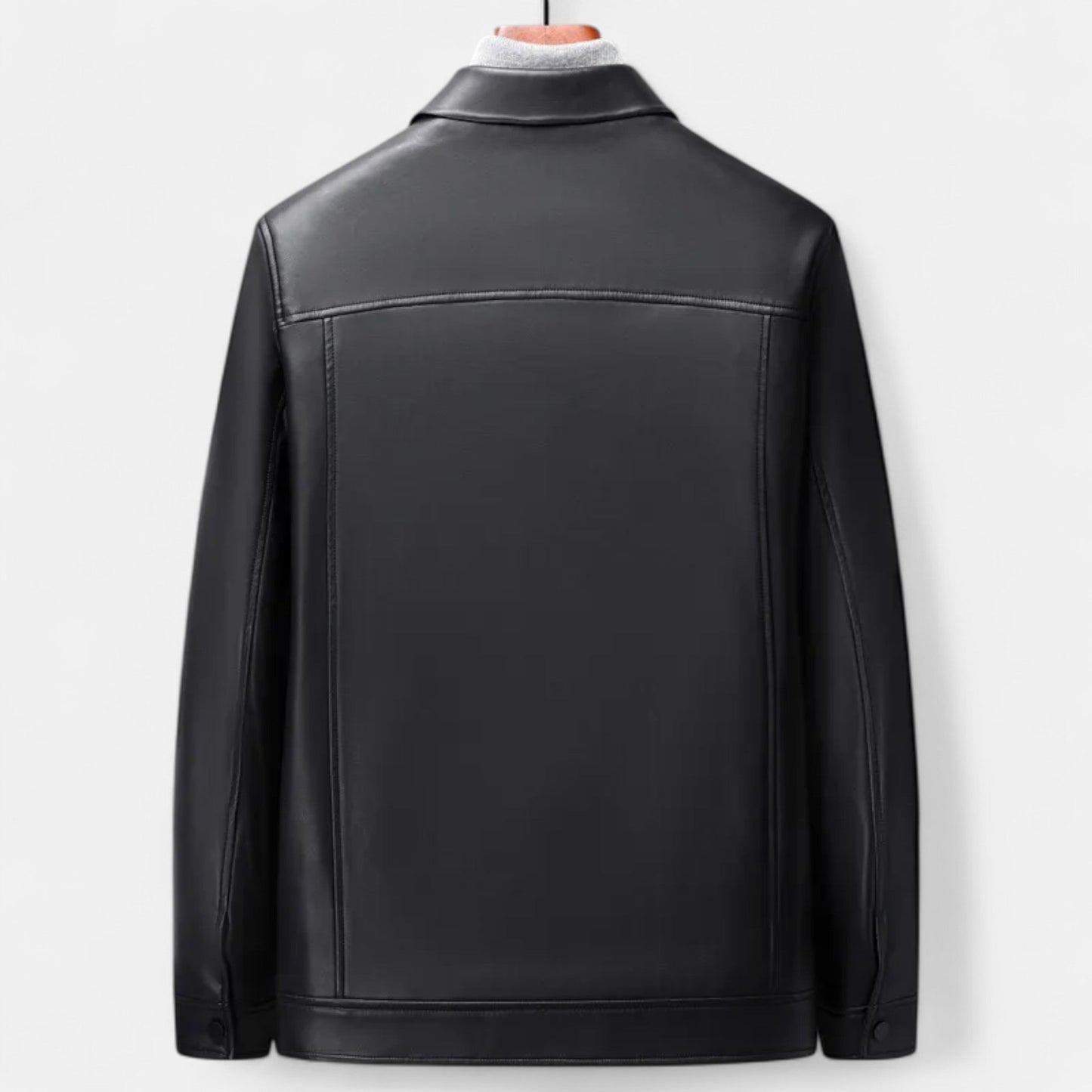 Sterling | Men’s Polo Leather Coat