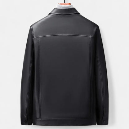 Sterling | Men’s Polo Leather Coat