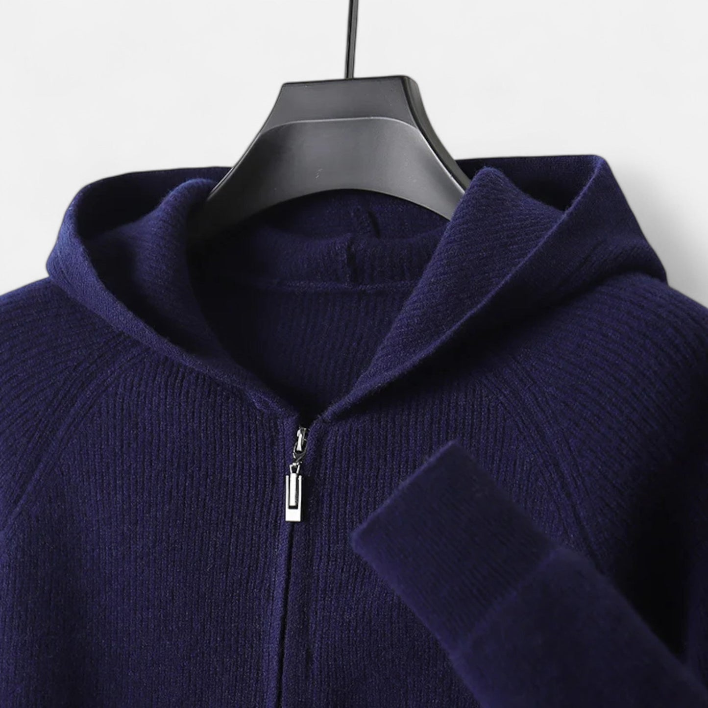 Alvion | Men’s Merino Wool Hooded Cardigan