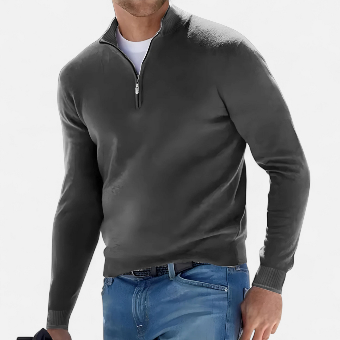 Caelus | Men’s Half-Zip Knitted Sweater