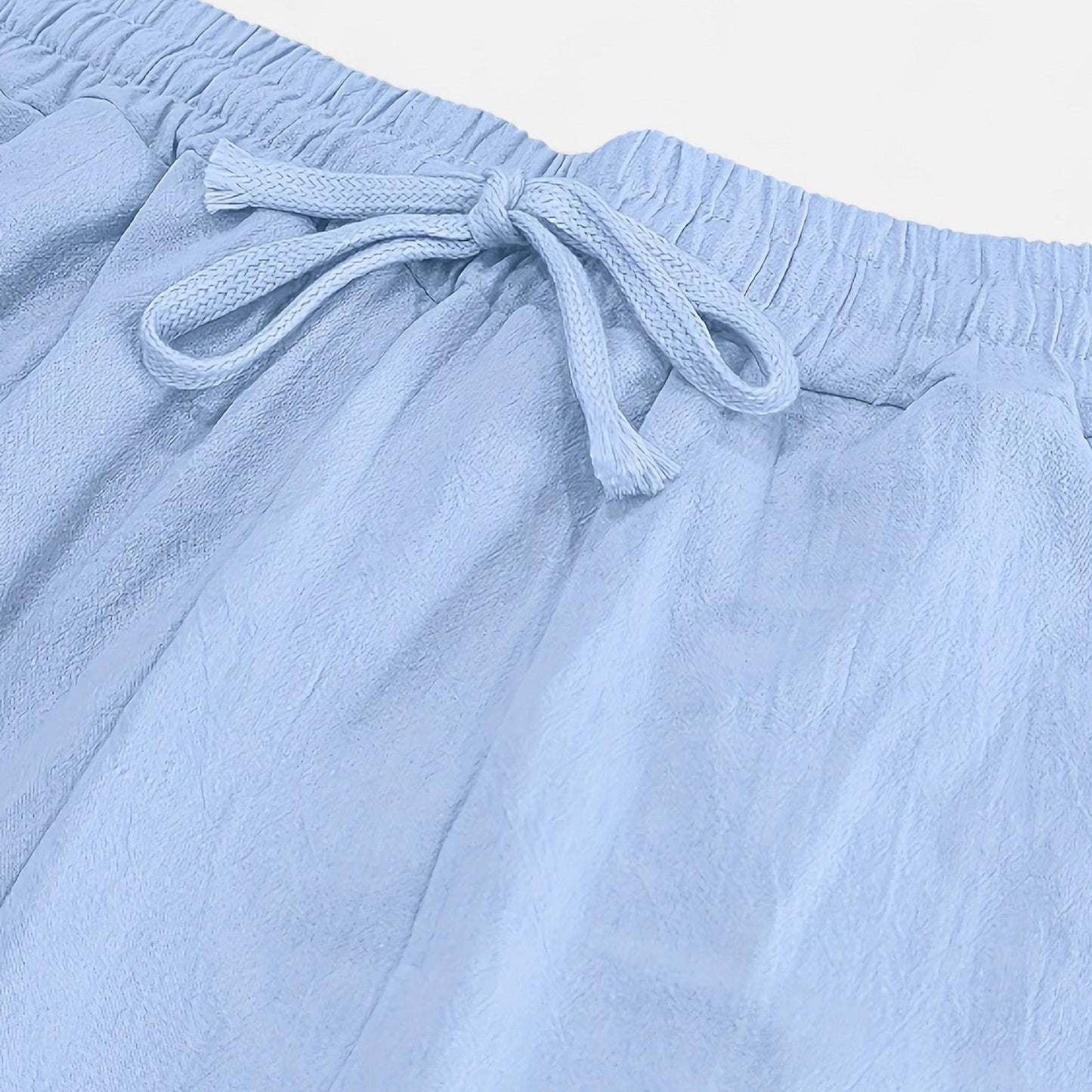 Arvenor | Men’s Linen-Blend Wide-Leg Pants