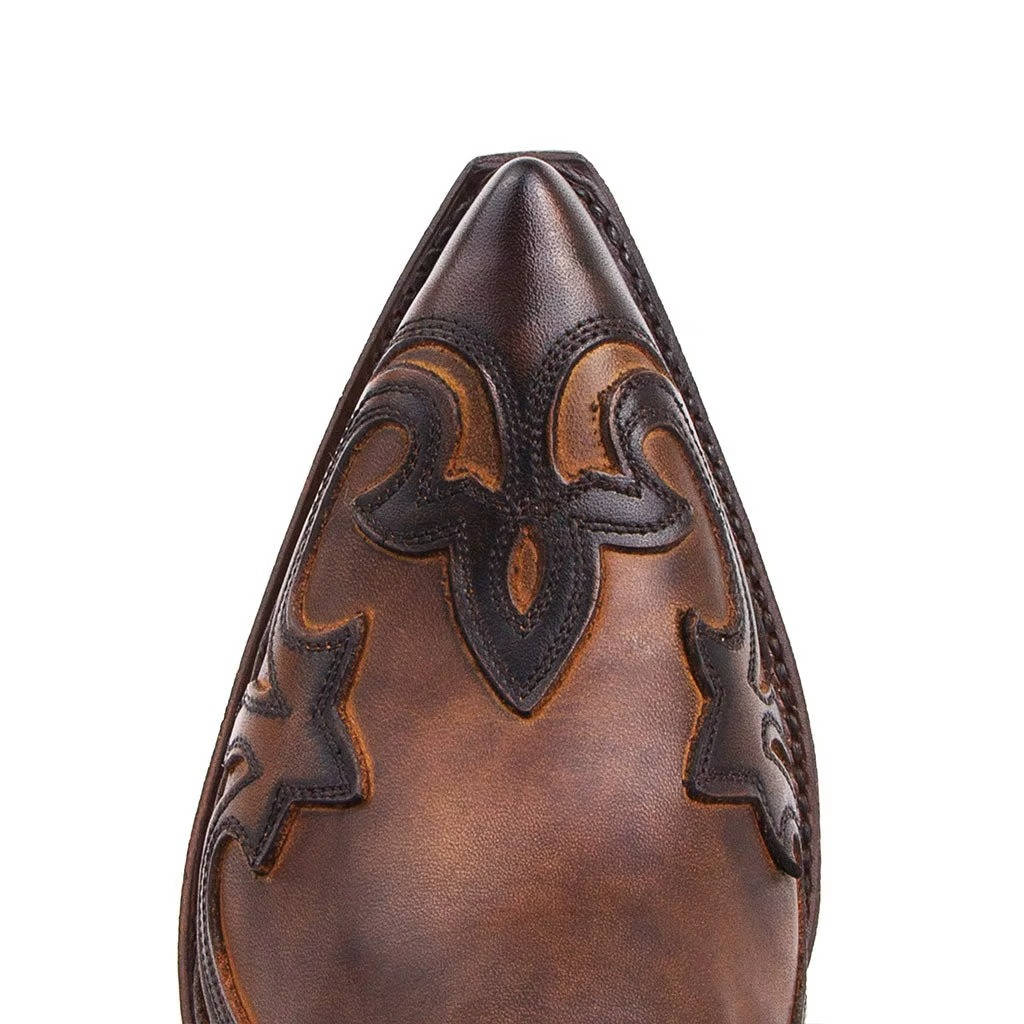 Wysette | Women’s Western Ankle Boots in Leather